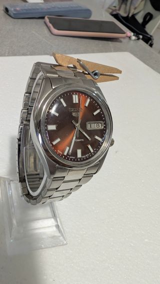 Orologio da polso Seiko Automatico Marrone