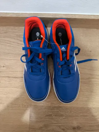 Zapatillas Adidas niño azul y rojo