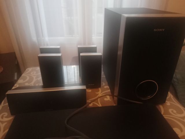 Equipo Sonido 5.1 Sony Negro/Plata