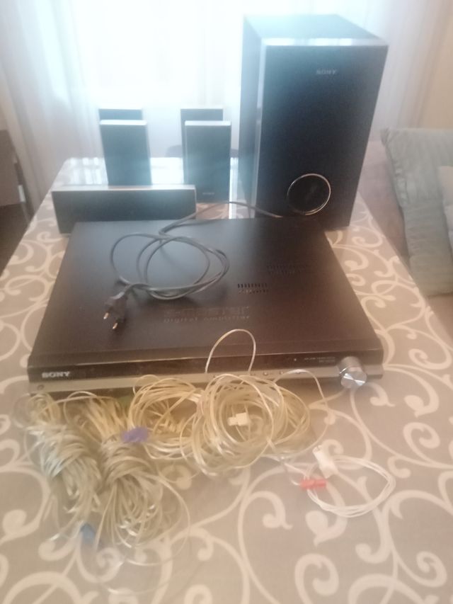Equipo Sonido 5.1 Sony Negro/Plata