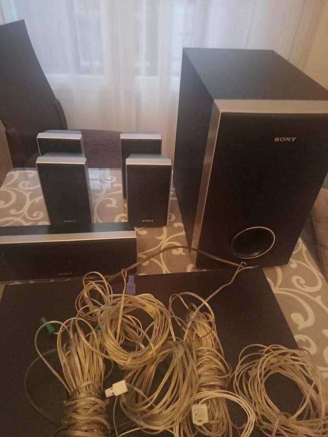 Equipo Sonido 5.1 Sony Negro/Plata