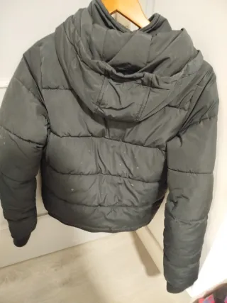 Chaqueta acolchada negra talla XS