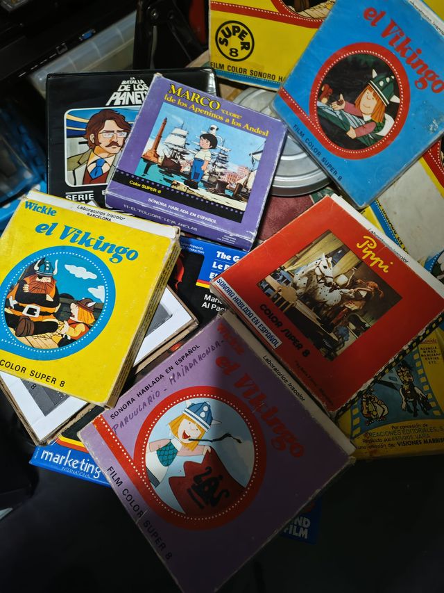 Lote Películas Super 8 Color Sonoro