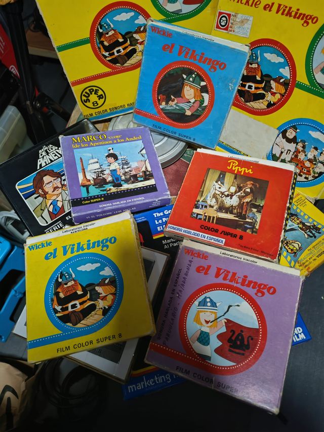 Lote Películas Super 8 Color Sonoro