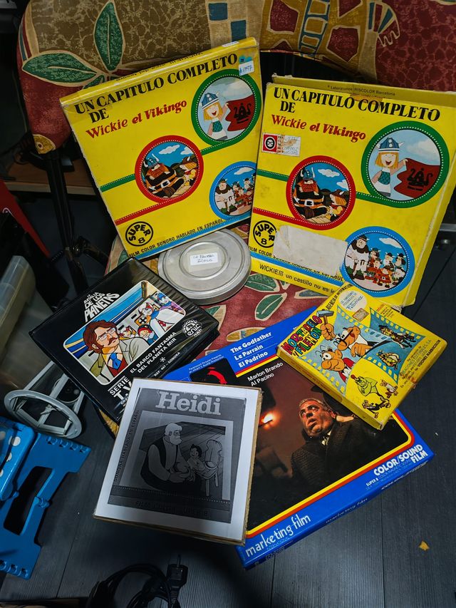 Lote Películas Super 8 Color Sonoro