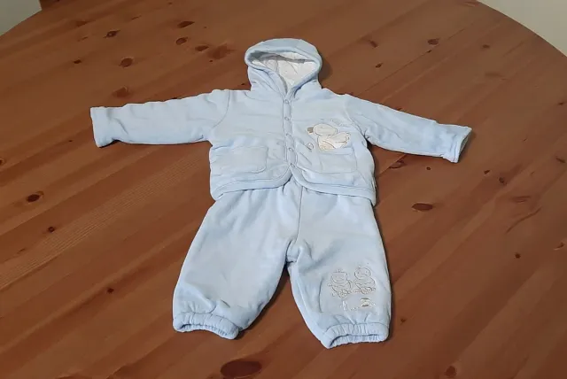 Conjunto bebé invierno azul