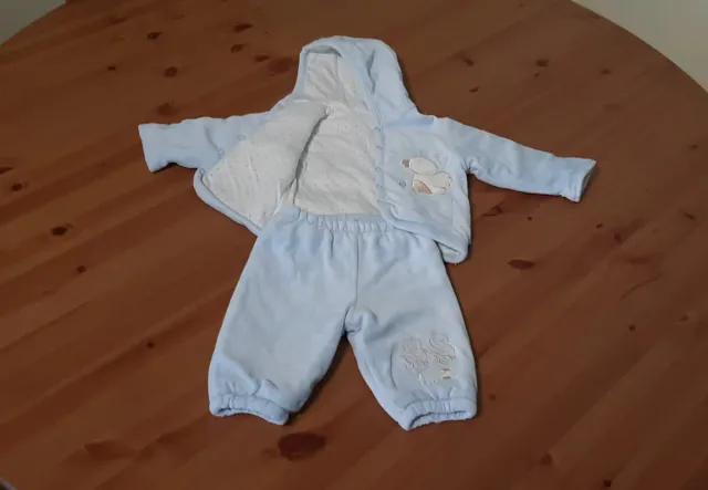 Conjunto bebé invierno azul