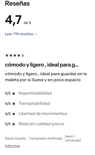 Sobrepantalón impermeable infantil Quechua 8 años