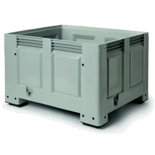 Palet de plástico gris