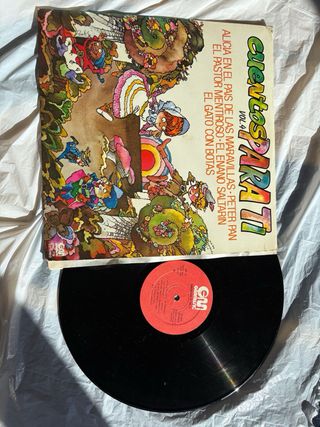 4 vinilos infantiles coleccionables
