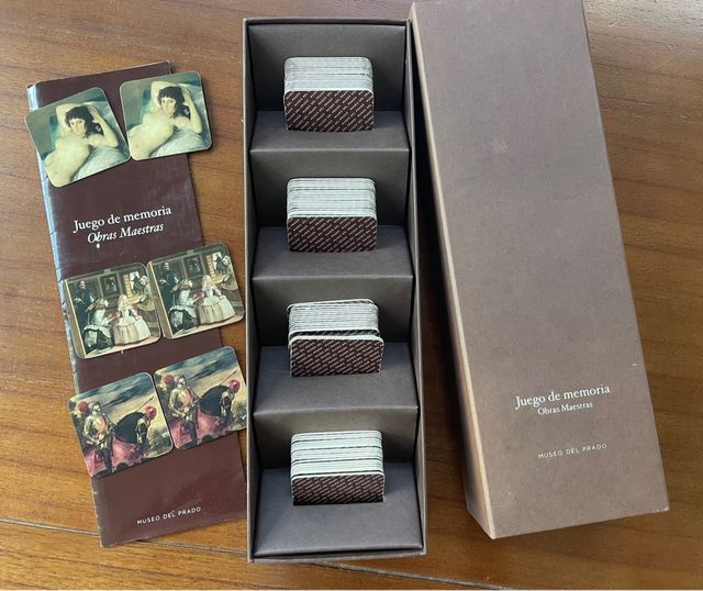 Juego de memoria Obras Maestras Museo del Prado