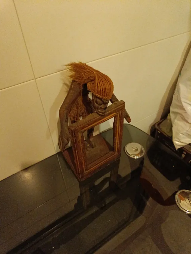 Talla de madera africana