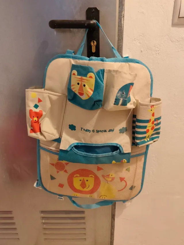 Organizador de asiento de coche infantil