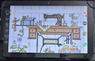 Tablet con Teclado Negro