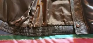 STATE Cazadora Piel Marrón Talla 60