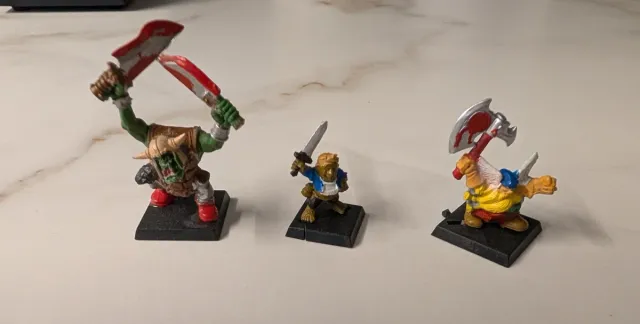 3 Figuras Warhammer
