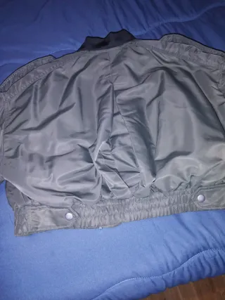 Chaqueta bomber verde mujer