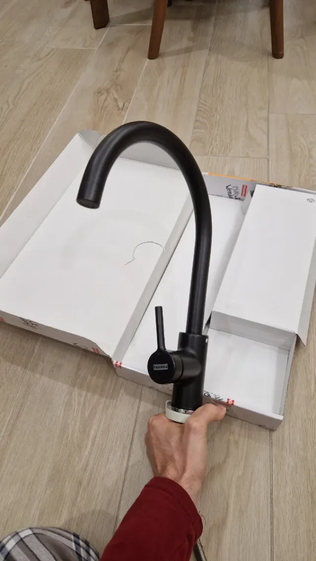 Rubinetto Franke nero