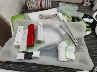 Nintendo Wii + Tabla Wii Fit + 18 Juegos
