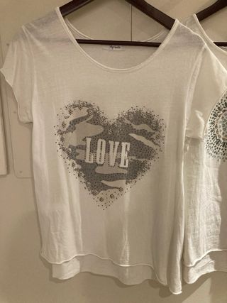 Camisetas Algo Bonito Talla Única