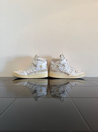 Adidas Forum High Blancas y Doradas
