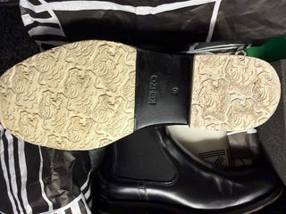 Botines Kenzo Piel Negra Talla 40