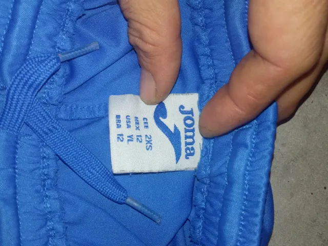 Pantalón corto Joma azul
