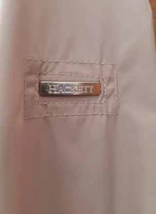 Chaqueta Bomber Hackett London Beige Talla M