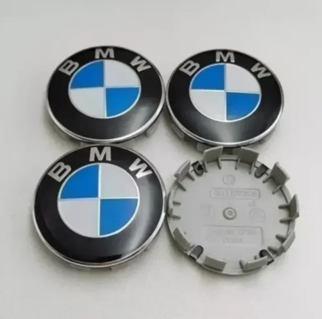 4 CENTROS RUEDA LLANTA TAPACUBOS UNIVERSALES BMW