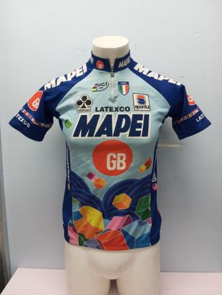 Maillot Ciclismo Vintage Mapei 1995