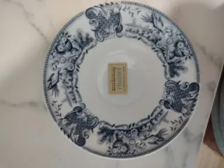 Plato de porcelana Rivianey