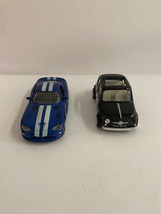 Modellini auto vintage: Viper e Fiat 500