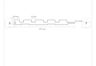 Revestimiento pared palillería roble negro