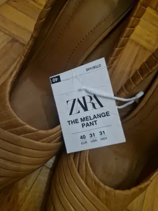 Zapatos nuevos de Zara beig talla 40