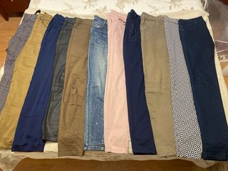 Lote 11 Pantalones Variados