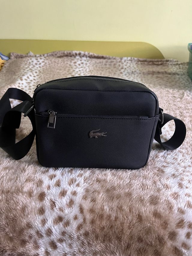 Bandolera Lacoste Negra