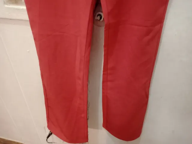 Pantalón de vestir mujer rosa/rojo