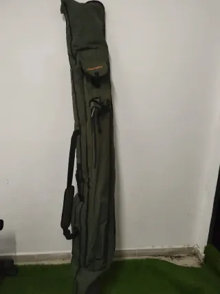 Equipo Carpfishing: 3 cañas, 3 carretes y más