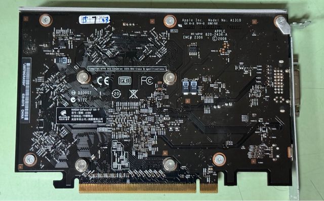 Scheda Grafica NVIDIA GeForce GT 120 Apple