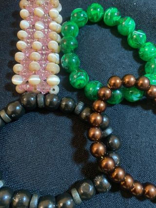 Set Braccialetti Perline