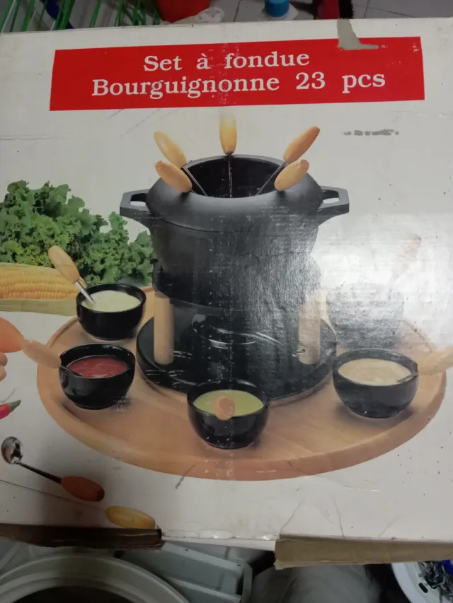Set Fondue Bourguignonne 23 piezas