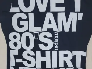 Top cuello vuelto Morgan licra manga corta