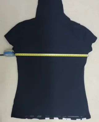 Top cuello vuelto Morgan licra manga corta