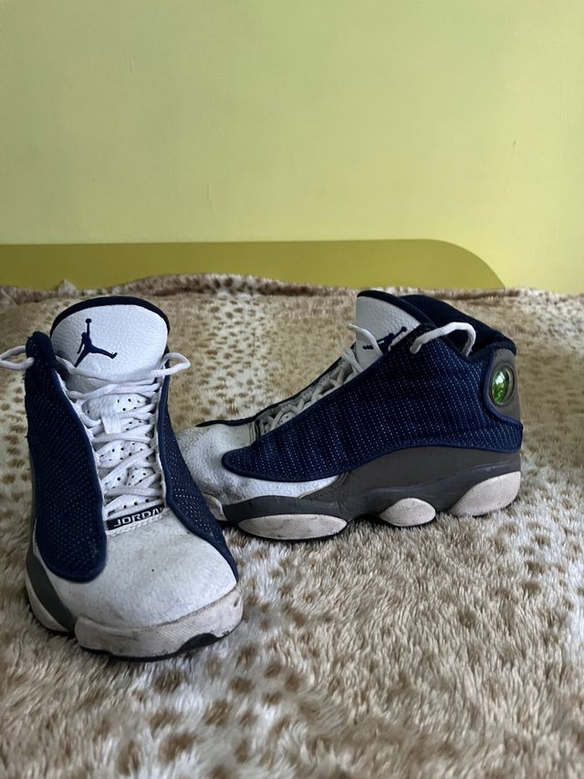 Jordan 13 Azul y Blanco