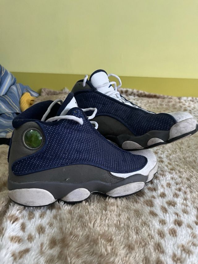 Jordan 13 Azul y Blanco