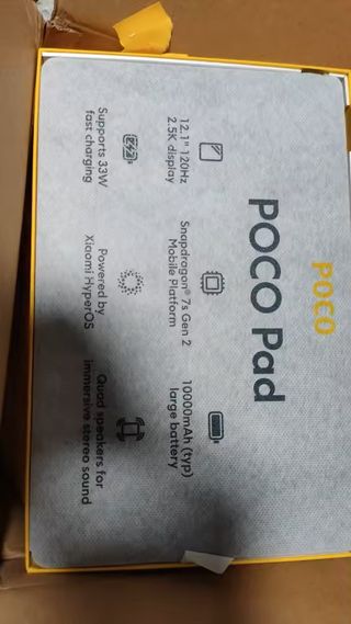 Tablet Poco Pad Azul