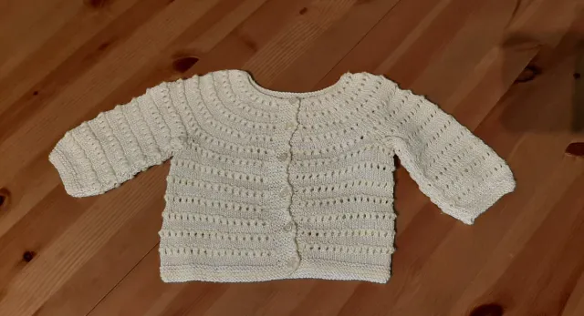 Chaqueta tejida para bebé