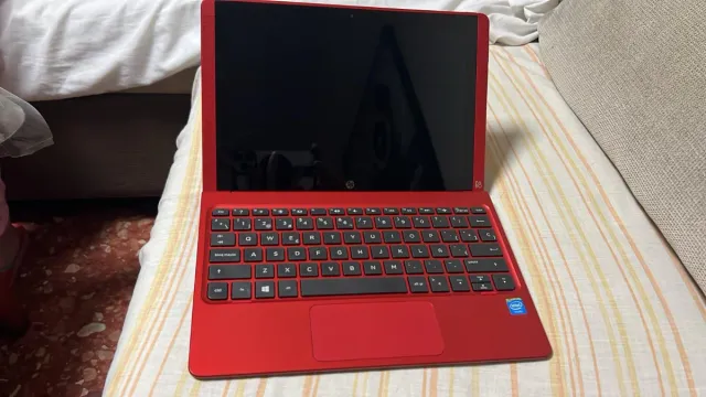 Portátil HP Rojo