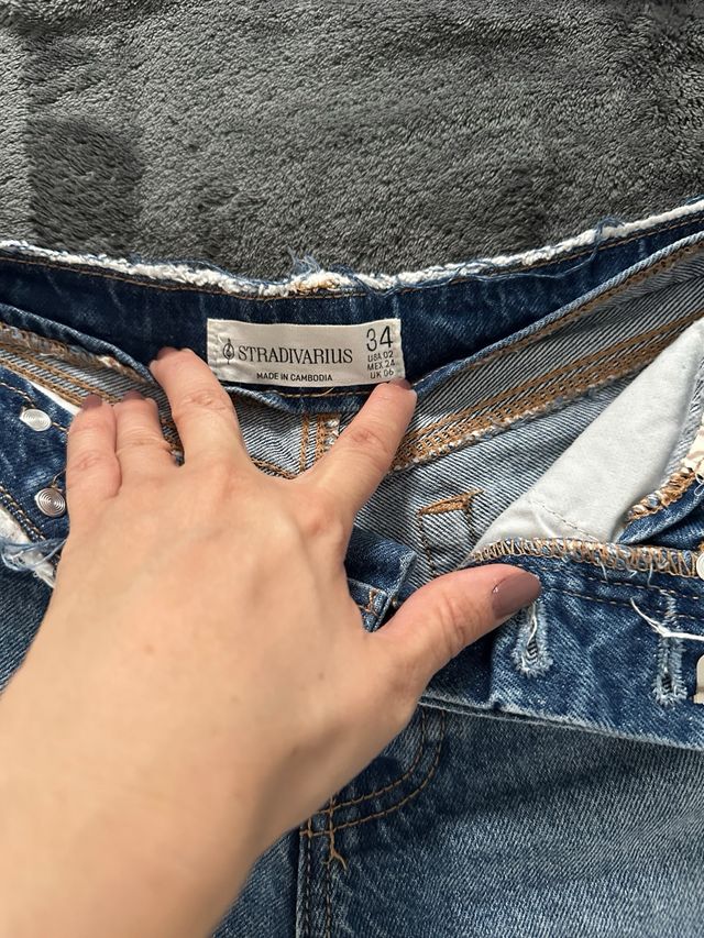 Shorts vaqueros súper cortos