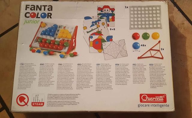 Gioco Quercetti Fanta Color Junior Play Intelligen